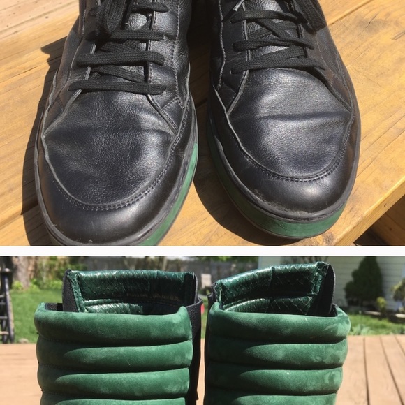 High Top Black Sneakers - Picture 2 of 4